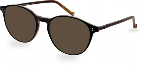 Hackett HEB268 sunglasses in Black/Horn Utx