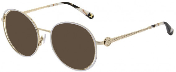 Christian Lacroix CL3070 sunglasses in Blue/Silver
