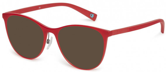 Benetton BEO1012 sunglasses in Red