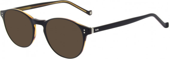 HACKETT HEB218 sunglasses in Black/ Brown Horn UTX