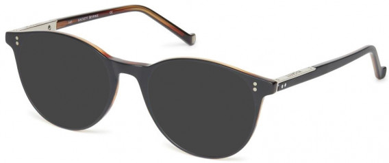 HACKETT HEB233 sunglasses in Black/ Brown Horn UTX