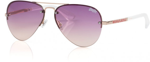 Superdry SDS-YATOMI sunglasses in Rose Gold Crystal