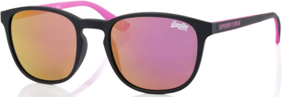 Superdry SDS-SUMMER6 sunglasses in Pink/Black