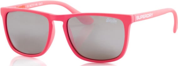 Superdry SDS-SHOCKWAVE sunglasses in Pink