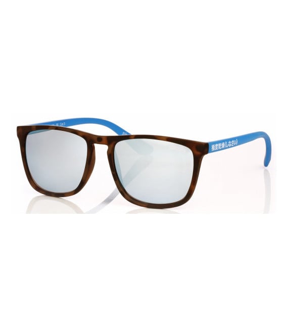 Superdry SDS-SHOCKWAVE sunglasses in Camouflage Blue