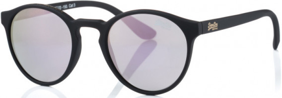 Superdry SDS-SARATOGA sunglasses in Black Pink