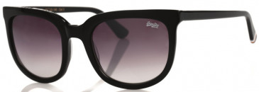 Superdry SDS-PHOENIX sunglasses in Gloss Black