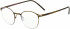 Reykjavik Eyes Black Label SKADI glasses in Brushed Brown