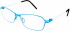 Reykjavik Eyes Black Label SIF glasses in Blue/White