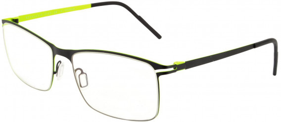 Reykjavik Eyes Black Label LOKI glasses in Black/Green