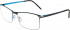 Reykjavik Eyes Black Label LOKI glasses in Gun/Blue