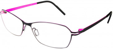 Reykjavik Eyes Black Label SIF glasses in Black/Pink