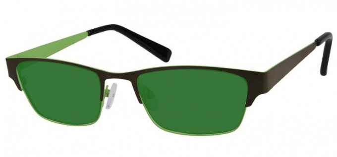 Sunglasses in Brown/Green