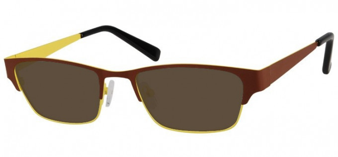 Sunglasses in Brown/Yellow