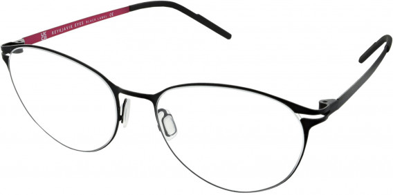 Reykjavik Eyes Black Label ARIA glasses in Black/Pink