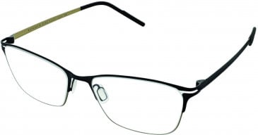 Reykjavik Eyes Black Label ALLY glasses in Black/Gold