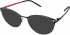 Reykjavik Eyes Black Label ARIA sunglasses in Black/Pink