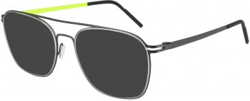 Reykjavik Eyes Black Label KARL sunglasses in Grey/Green