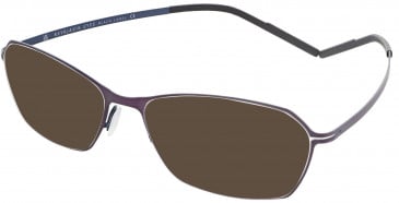 Reykjavik Eyes Black Label ELLEN sunglasses in Purple/Teal