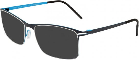 Reykjavik Eyes Black Label LOKI sunglasses in Gun/Blue