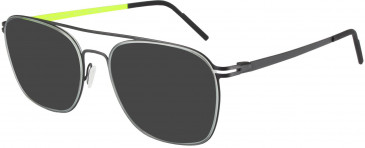 Reykjavik Eyes Black Label KARL sunglasses in Grey/Green