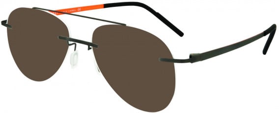 Reykjavik Eyes Black Label ALBA sunglasses in Light Gun
