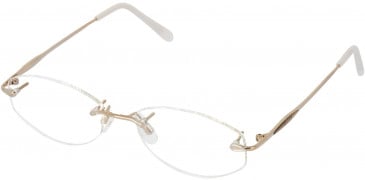 JAEGER 228 Designer Prescription Glasses in Gold/Palladium