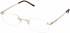 JAEGER 237 Designer Glasses in Gold/Ruthenium
