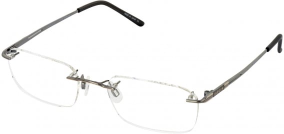 JAEGER 237 Designer Glasses in Ruthenium/Gold
