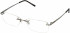 JAEGER 237 Designer Glasses in Ruthenium/Gold