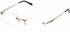 Jaeger 245 Glasses in Gold/Brown
