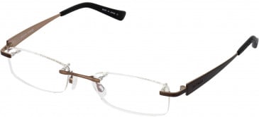 Jaeger 248 Glasses in Brown/Gold