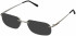Jaeger 245 Sunglasses in Ruthenium/Grey
