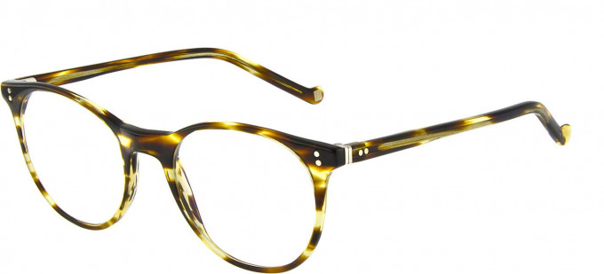Hackett HEB148 Glasses in Brown Horn