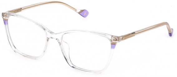Yalea VYA048V glasses in Transparent Grey Crystal
