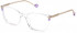 Yalea VYA048V glasses in Transparent Grey Crystal