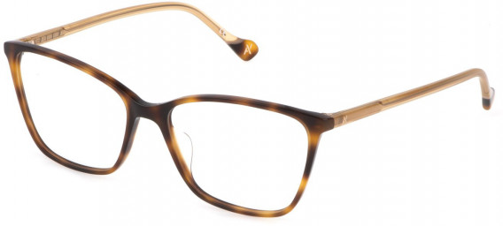 Yalea VYA048 glasses in Shiny Dark Havana