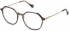 Yalea VYA044V glasses in Shiny Striped Grey/Brown