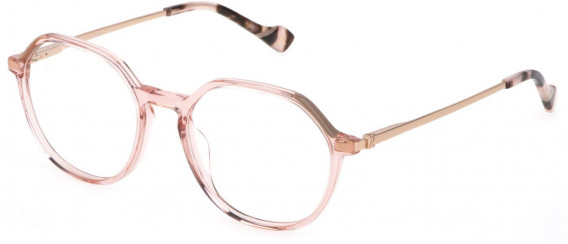 Yalea VYA044V glasses in Shiny Transparent Peach