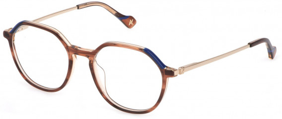 Yalea VYA044V glasses in Wavy Brown