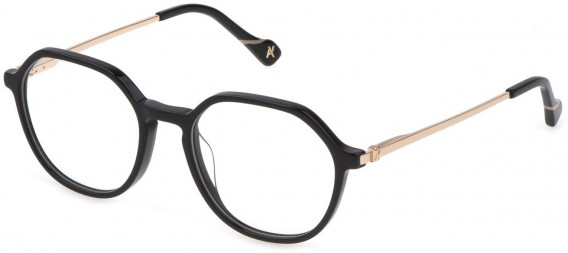 Yalea VYA044 glasses in Shiny Black
