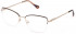 Yalea VYA042 glasses in Shiny Rose Gold