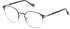 Yalea VYA041 glasses in Shiny Red Gold