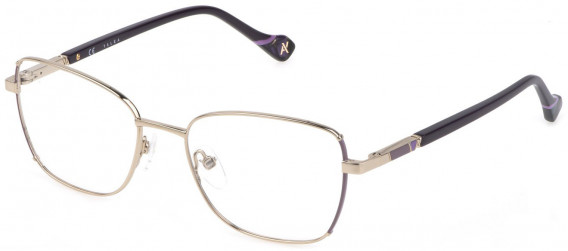 Yalea VYA040 glasses in Shiny Light Gold