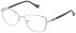 Yalea VYA040 glasses in Shiny Light Gold