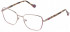 Yalea VYA040 glasses in Shiny Red Gold