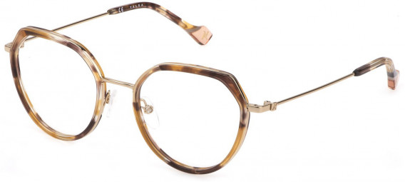 Yalea VYA038 glasses in Shiny Total Rose Gold