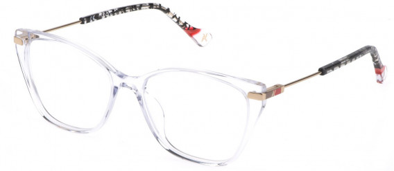 Yalea VYA024 glasses in Transparent Grey Crystal