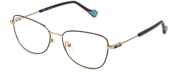 Yalea VYA023L glasses in Shiny Light Gold