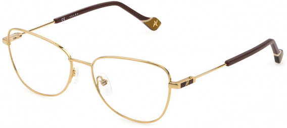 Yalea VYA023L glasses in Shiny Total Rose Gold